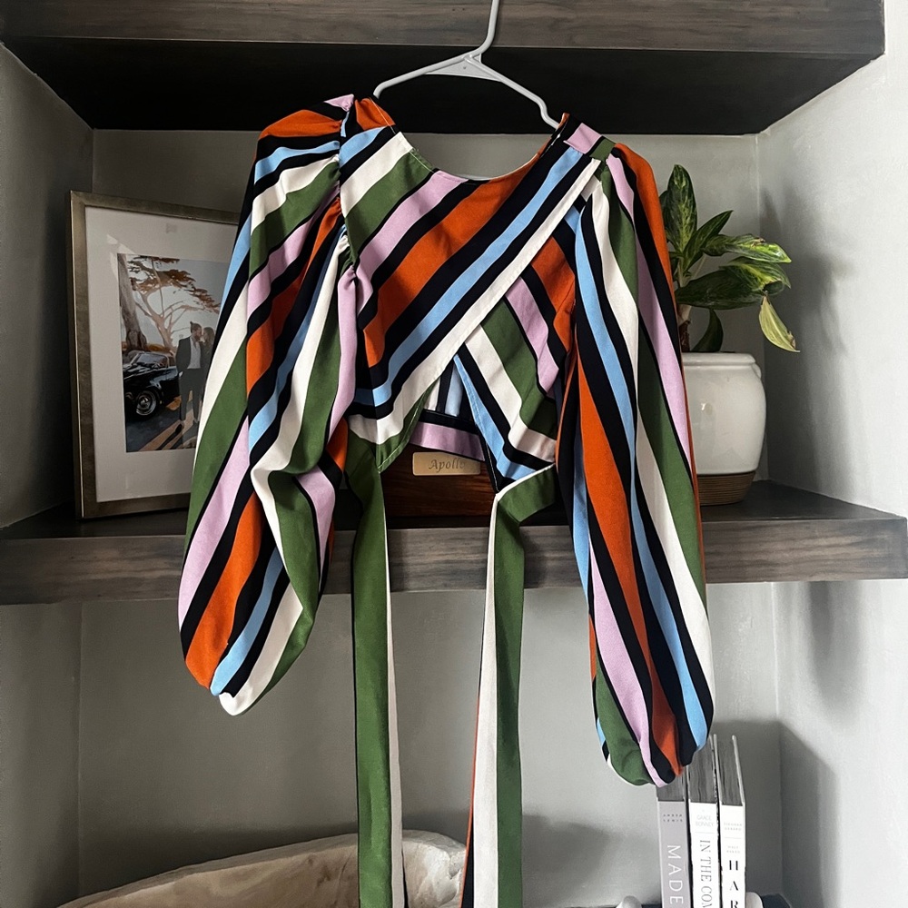 Colorful Stripped Top - Picture 2 of 2